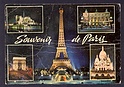 M2008 SOUVENIR DE PARIS 5 VEDUTE (DISCRETE COND.) VIAGGIATA